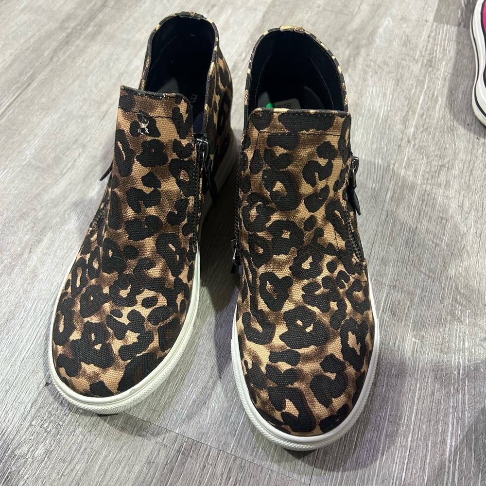 Madden Girl Leopard Print Wedges